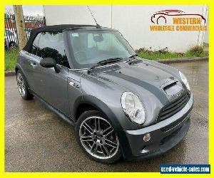 2005 Mini Cabrio R52 Cooper S Convertible 2dr Man 6sp 1.6SC [MY05] Black Manual